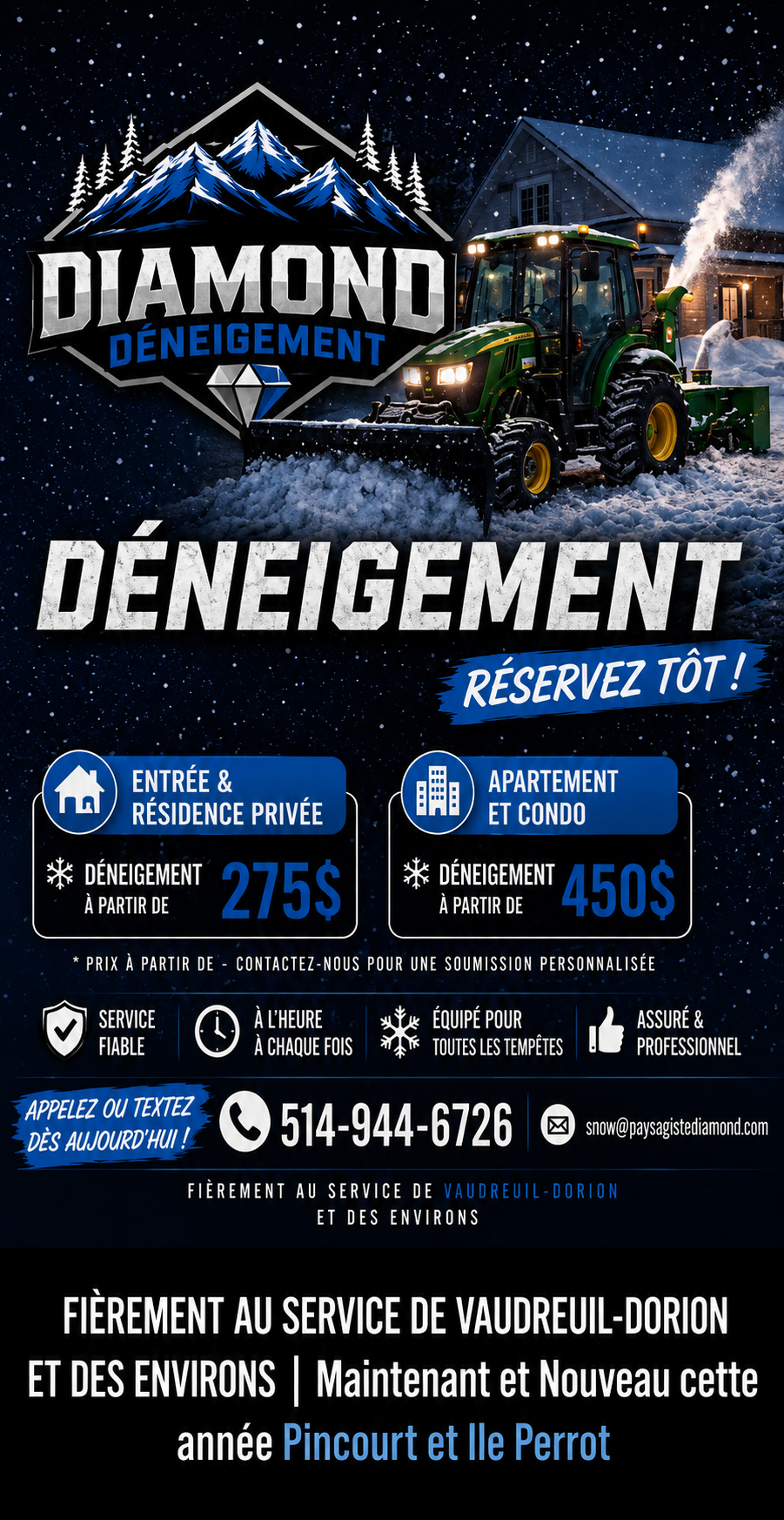 Deneigement Diamond Snow